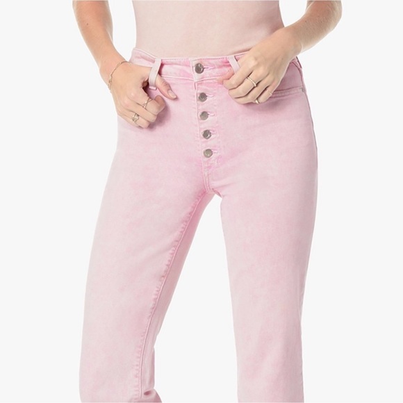 Joe's Jeans The Wyatt High Rise Raw Hem Cropped Size 30 NWT - Picture 9 of 11